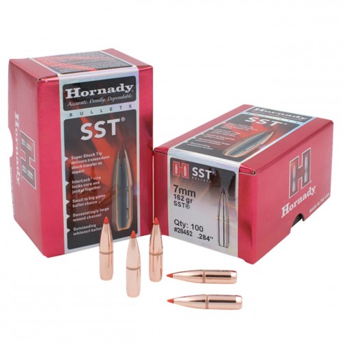 Plomos Hornady Cal.7MM 162g. SST (100unds)