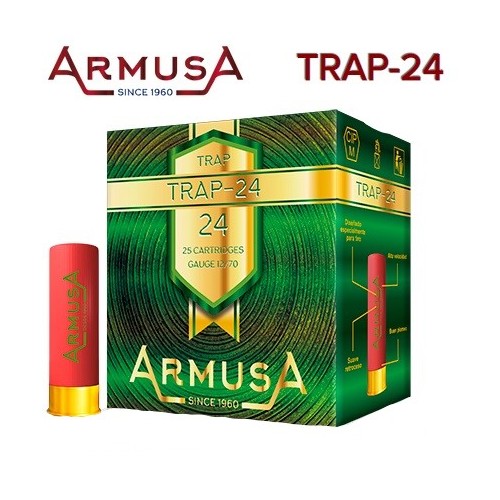 Cartuchos Armusa TRAP-24