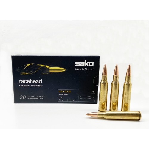 Munición Sako Cal.222 Rem Gamehead 50 gr