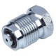 Adaptador DIN 300 Macho a 1/4" BSP Hembra con junta