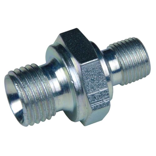 Adaptador DIN 300 Macho a 1/4" BSP Hembra con junta