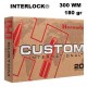 Munición Hornady 300 WM INTERLOCK CUSTOM INTERNACIONAL 180 gr