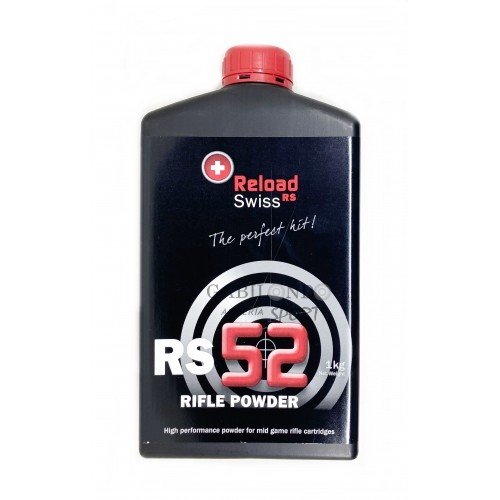 Pólvora Reload Swiss RS52