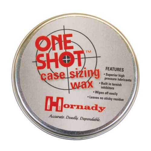 Cera lubricante Hornady para vainas ONE SHOT