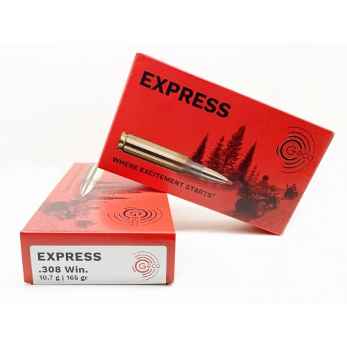 Munición GECO 308 Win Express de 165 gr