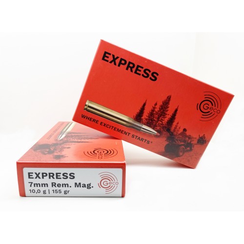 Munición GECO 7 mm RM Express de 155 gr