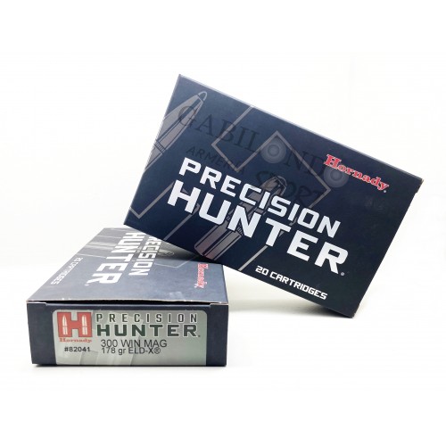 Munición Hornady 300 WM PRECISION HUNTER ELD-X 178 gr