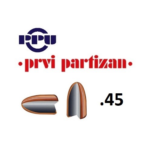 Puntas PPU Cal.45 FMJ 230 gr (200u)