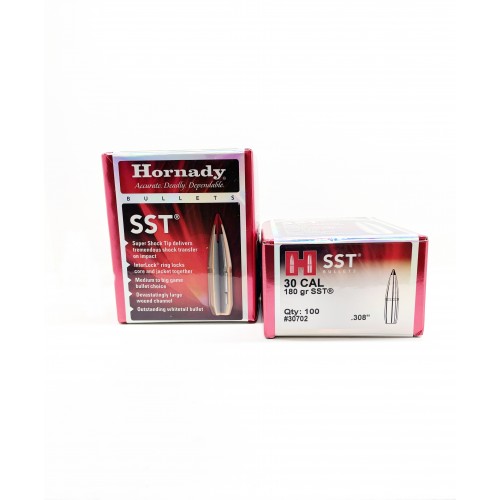 Puntas HORNADY Cal.30 180gr SST (100 Unds)