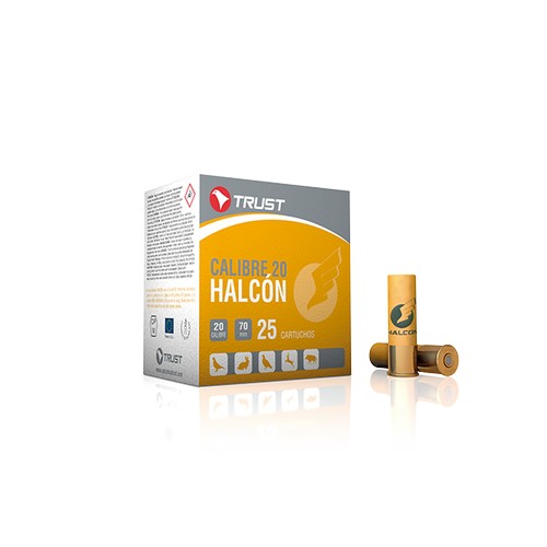 Cartuchos TRUST Halcon Cal.20 - 26 gr