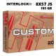 Munición Hornady 8X57 JS INTERLOCK CUSTOM INTERNACIONAL 195 gr