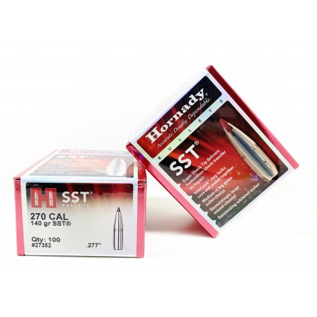 Plomos Hornady Cal.270 SST 140gr (100 unds)