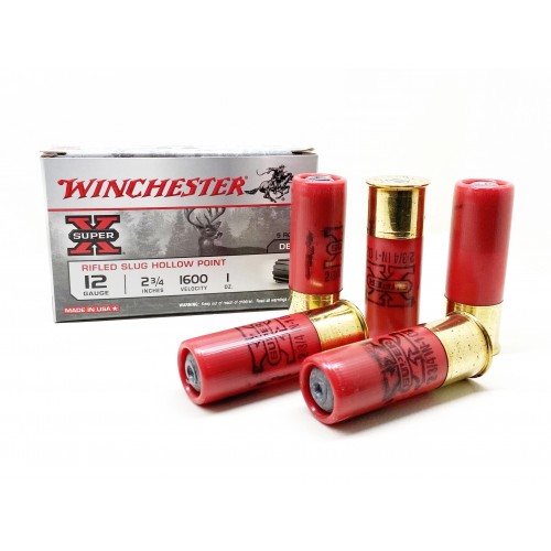 Cartucho Bala Winchester RackMaster Cal. 12/70 de 500 gr