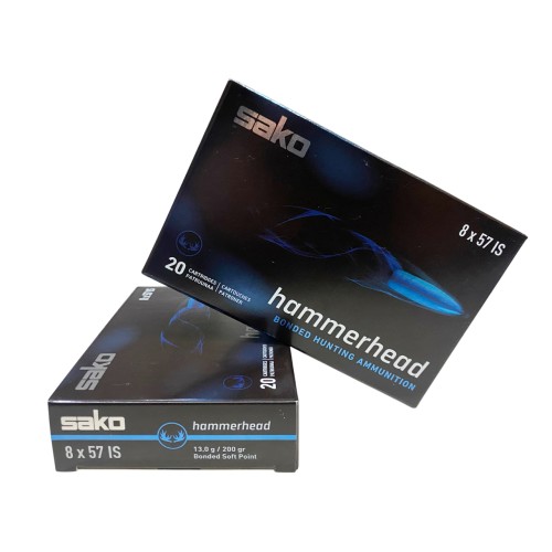 Munición Sako Cal.8x57 IS Hamerhead 200 gr