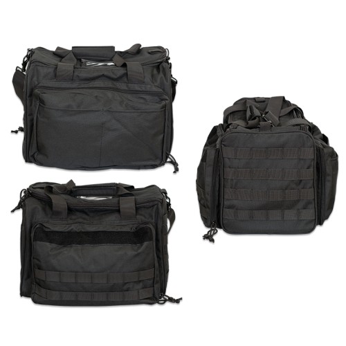 Bolsa deportiva BARBARIC en nylon negra