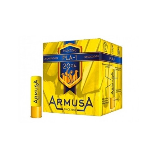 Cartuchos ARMUSA PLA-1 Cal.20 de 28 g