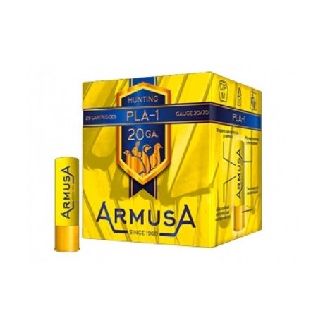 Cartuchos ARMUSA PLA-1 Cal.20 de 28 g