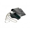 Silbato con cadena y funda