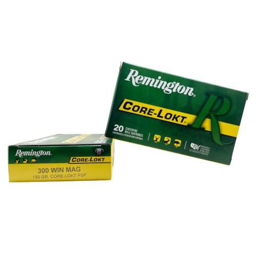 Munición Remington 300 WM Core Lokt Tipped de 180 gr