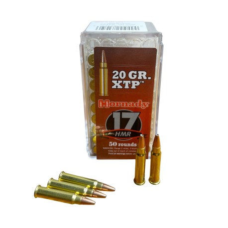 Munición Hornady 17 HMR XTP 20Gr