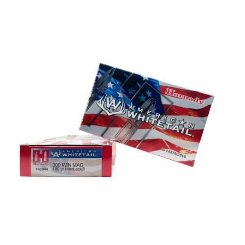 Munición HORNADY 300 WSM Whitetail de 180 gr