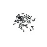 Tornillo para tapa frontal Walther GSP 500 (unitario)