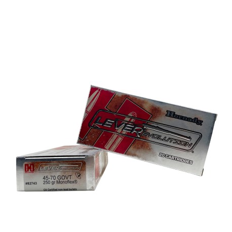 Munición HORNADY 45-70 GOVT MFX 250 gr