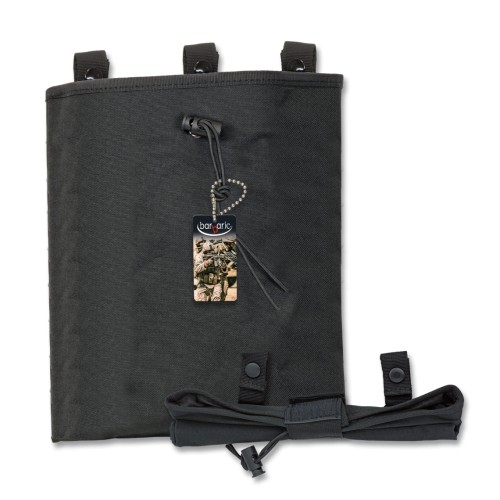 Bolsa de descarga BARBARIC Negra de 29x26 cm