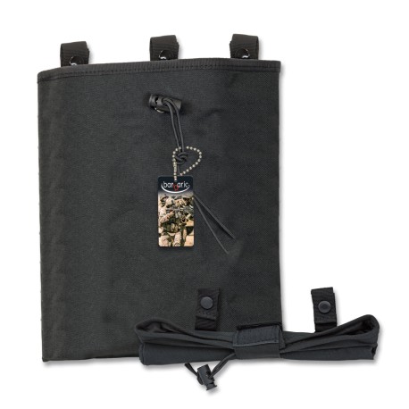 Bolsa de descarga BARBARIC Negra de 29x26 cm