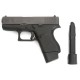 Prolongador cargador Glock 43 +2